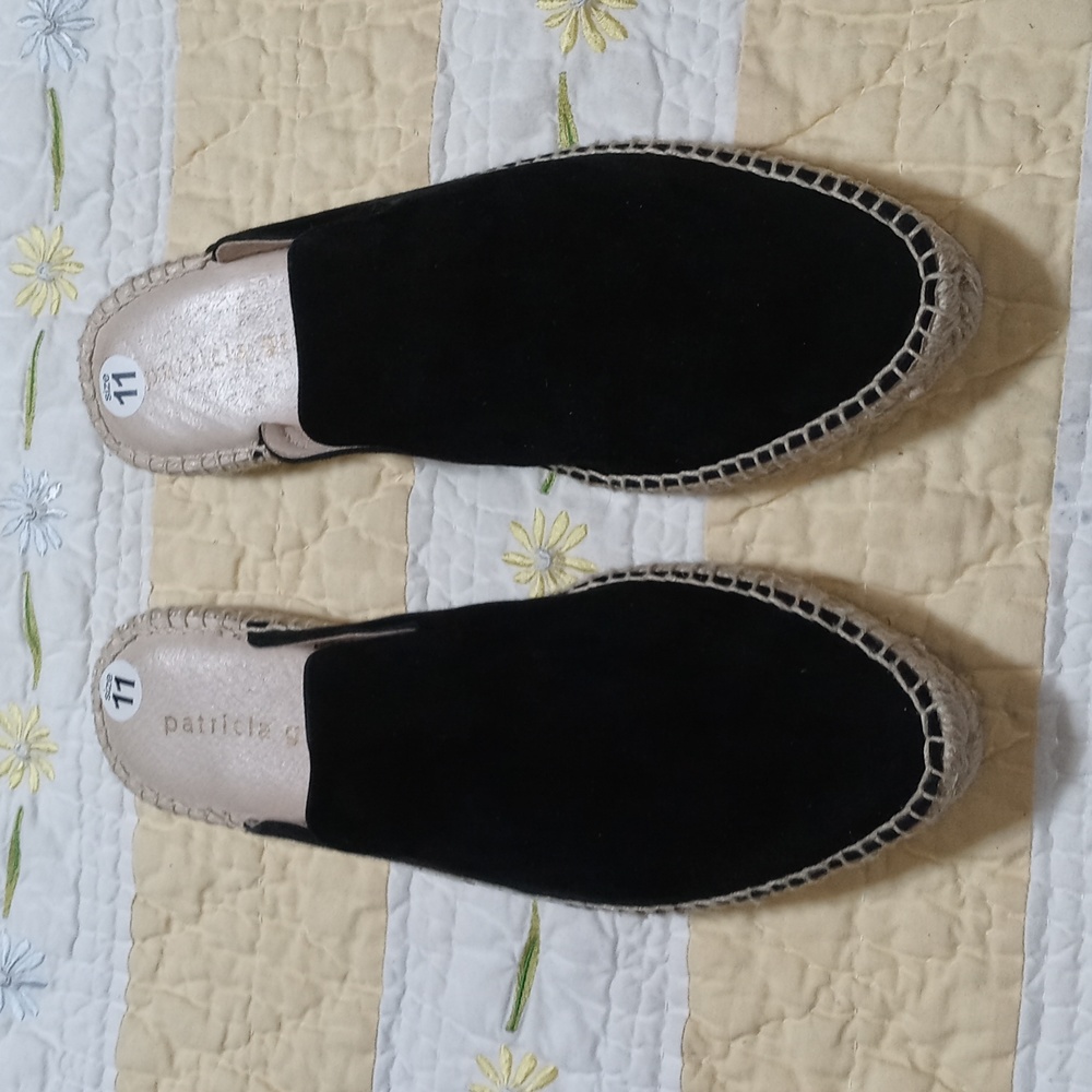 PATRICIA GREEN Marrakech Espadrille Mules Size 11 Women's